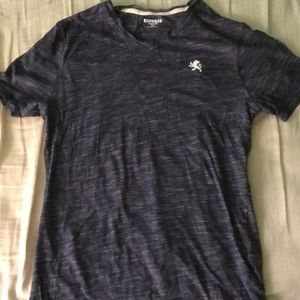 Blue Express V neck